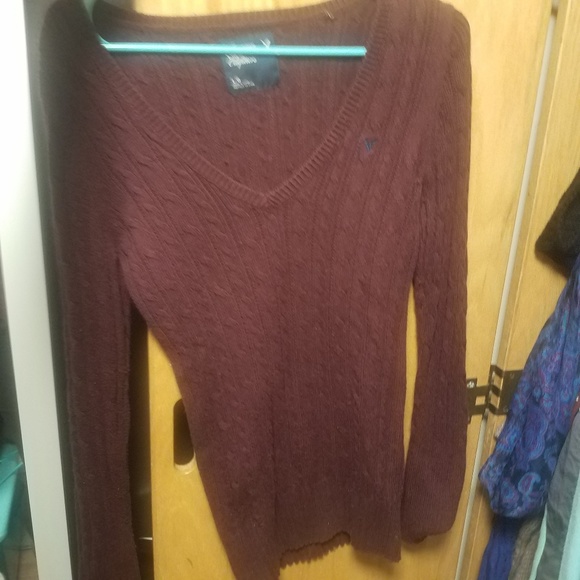 (2 for $20) American Eagle Outfitters Purple Sweater - Picture 1 of 5